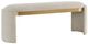 Uttermost® Serena Antique Gold/Bone White Bench-0