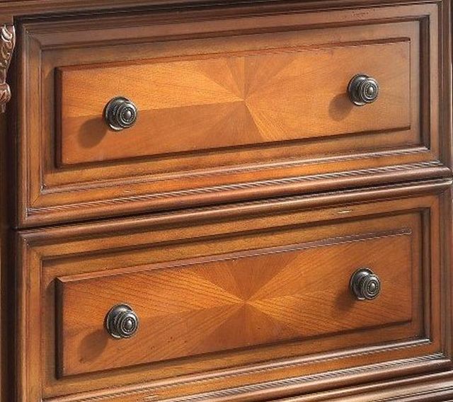 Parker House® Huntington Antique Vintage Pecan Filing Cabinet-2
