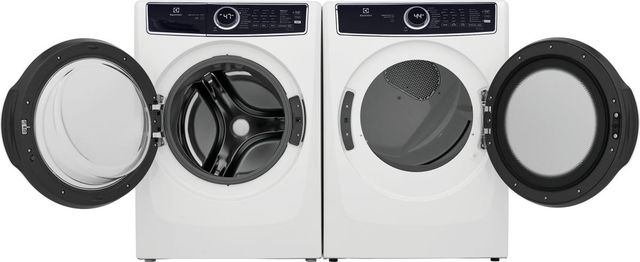 Electrolux® White Front Load Washer & Gas Dryer Laundry Pair-4