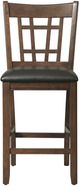 Elements International Max Cherry Pub Side Chairs-1