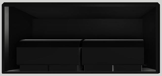 Vent-A-Hood® 54" Black Wall Hood-2
