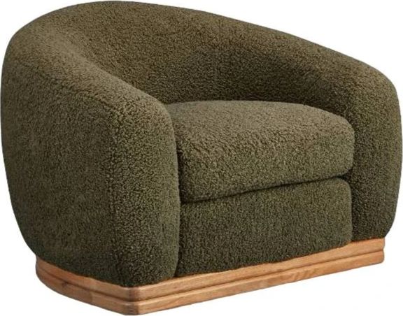 Moe's Home Collection Marlowe Sage Lounge Chair-0