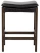 Four Hands Aya Burnt Oak/Sonoma Black Counter Stool-1