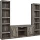 Signature Design by Ashley® Wynnlow 3-Piece Gray Entertainment Center-0