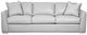 Craftmaster® Customizable CM Leather 95" Architectural Shaped Sofa-0