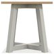 Riverside Furniture Beaufort Gray Skies/Timeless Oak End Table-2