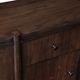 Crestview Callum Dark Brown Electric Fireplace Console-4
