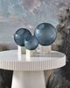Currey & Company Fresno 3-Piece Indigo Blue/Natural Orb Set-4