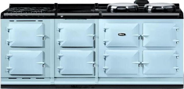AGA™ eR7 210 Classic Cast Iron 83" Duck Egg Blue Pro Style Dual Fuel Range-0