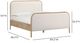 TOV Furniture Hatia Natural Queen Panel Bed-2