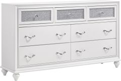 Coaster® Barzini White Dresser