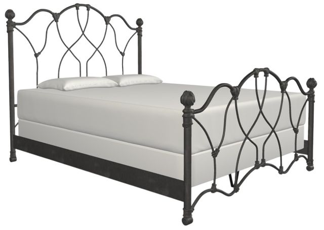 Wesley Allen Customizable Morsley King Iron Bed-3