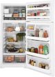GE® 28" 17.5 Cu. Ft. ENERGY STAR® White Top Freezer Refrigerator-3