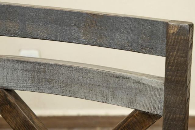 International Furniture Direct Loft Gray RC Brown/Gray 24" Counter Stool-4