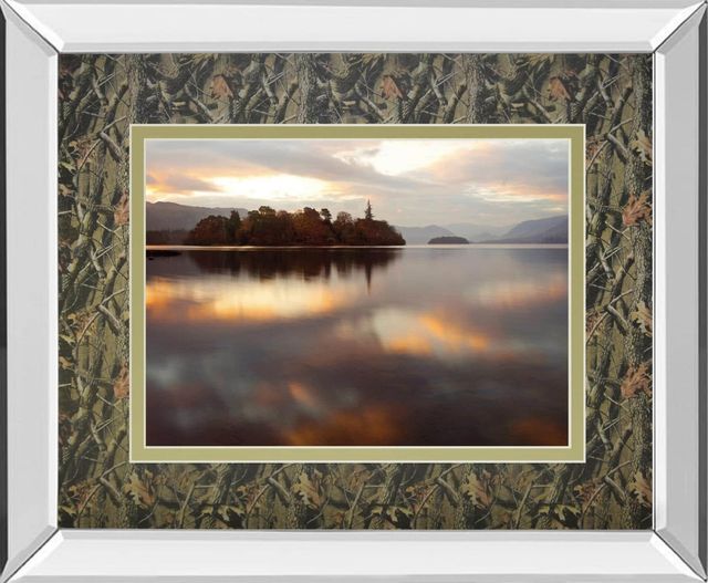 Classy Living Peter Adams Golden Lake Wall Art-0