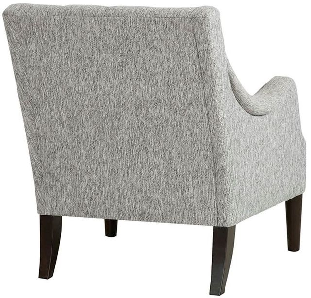 Olliix by Madison Park Grey Qwen Button Tufted Accent Chair-2