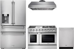 Thor Kitchen® 4 Piece Stainless Steel Kitchen Package