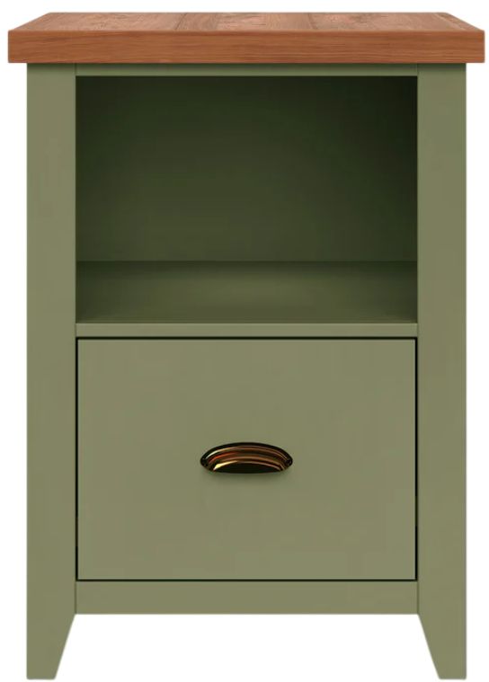 Legends Home Vineyard Fruitwood/Sage Green File Cabinet-3