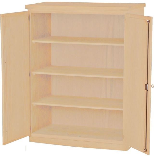 Crate Designs™ Furniture Unfinished Small Shelf Armoire