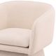 Dovetail Furniture Jonie Lola Cream Swivel Chair-4