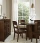 LM Co Home By Vaughan-Bassett Crafted Cherry by Ben & Erin Napier Dark Cherry Ladderback Side Chair-2