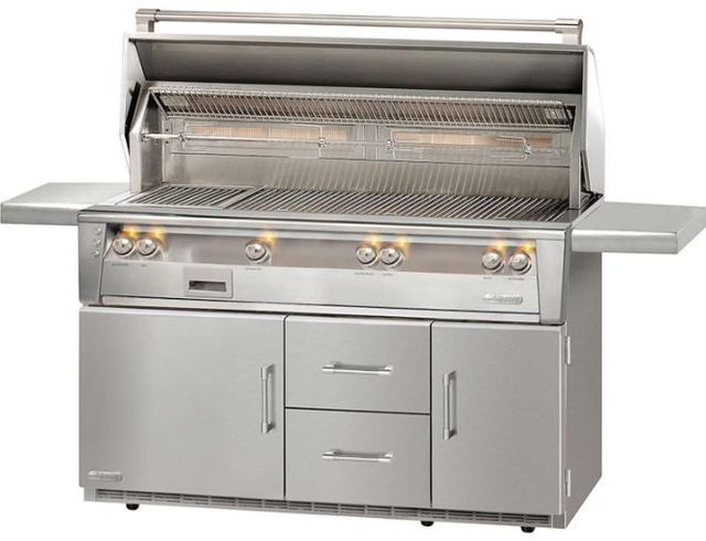 Alfresco™ ALXE Series 3-Burner Stainless Steel Freestanding Natural Gas Grill-0