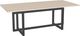 Amisco Customizable Ezra 84" Rectangular Dining Table with 1" White Oak Veneer Top-0