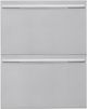 SKS Transitional Series 24" Satin Stainless Under Counter Drawer Panel Kit-0