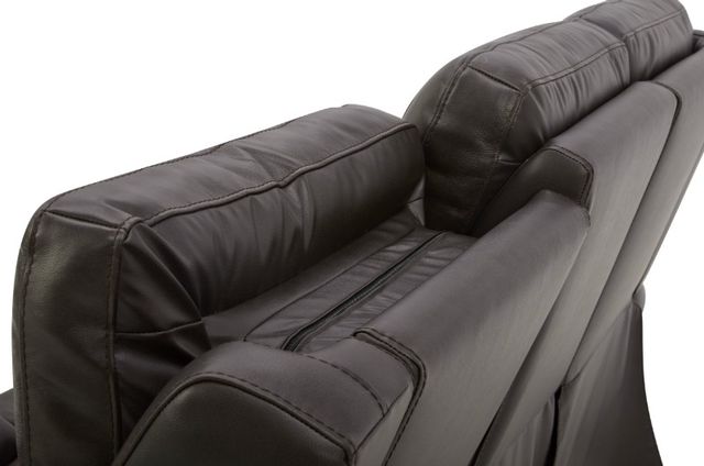 Flexsteel® Ranger Rustic Brown Power Reclining Sofa with Console-3