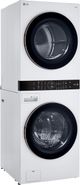 LG White 4.5 Cu. Ft. Washer, 7.4 Cu. Ft. Dryer WashTower™-1