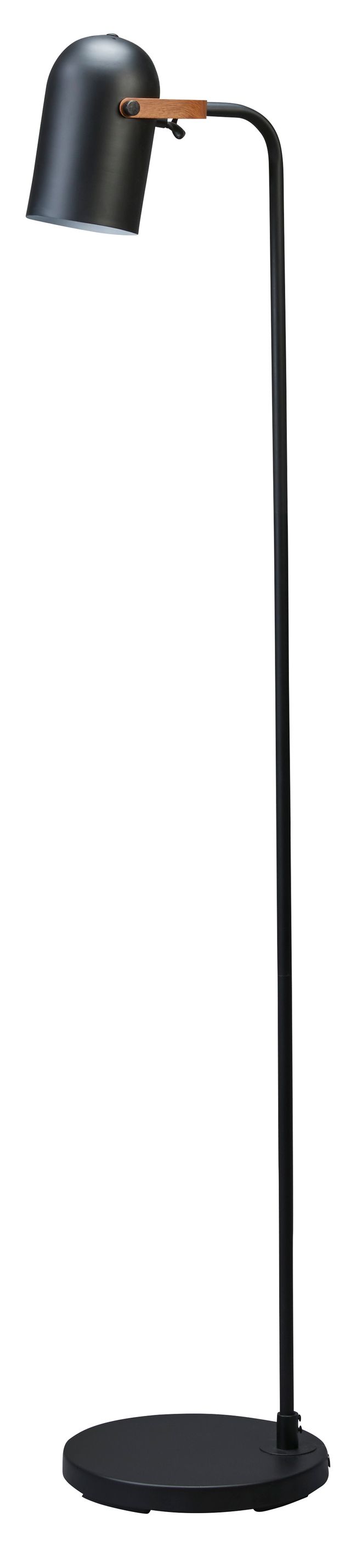 Signature Design by Ashley® Ridgewick Black/Brown Metal Floor Lamp-0