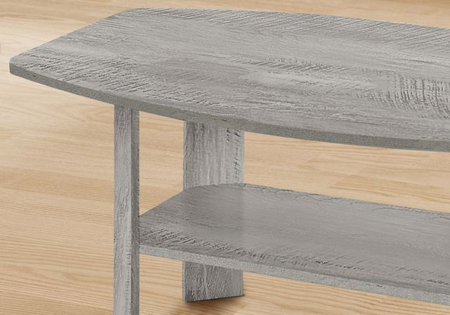 Monarch Specialties Inc. 3 Piece Gray Table Set-2
