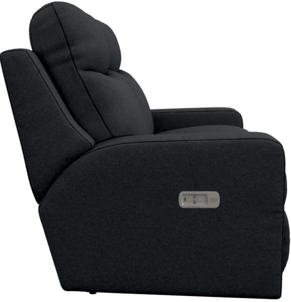 La-Z-Boy® Emmons Storm Power Reclining Loveseat with Headrest-2