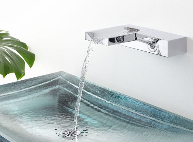 Kohler Antilia® Ice 28.75" Rectangular Vessel Bathroom Sink, No Overflow-1