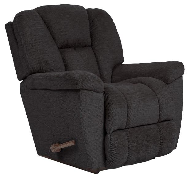 La-Z-Boy® Maverick Slate Manual Rocking Recliner-0