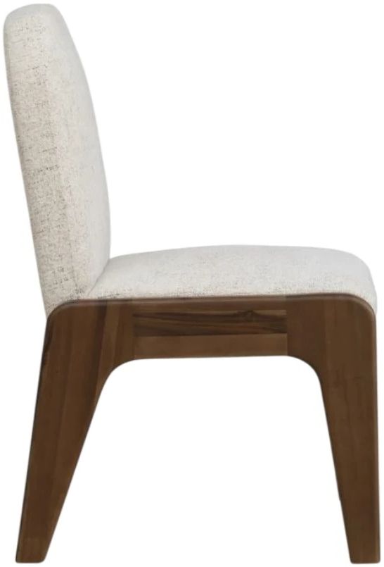 Modus Furniture Xolani Chinchilla/Impala Upholstered Dining Side Chair-3