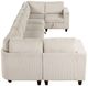 Homelegance® Walterboro 8-Piece Beige Modular Sectional with Storage and Reclining Back Rest-3