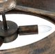 A & B Home Black/Brown Iron Chandelier-2