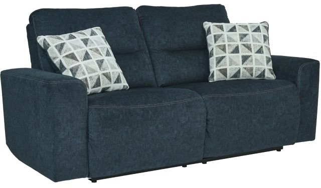 Signature Design by Ashley® Paulestein Denim Power Reclining Sofa-0