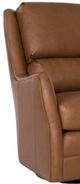 Smith Brothers Customizable 521 Swivel Glider Leather Chair-1