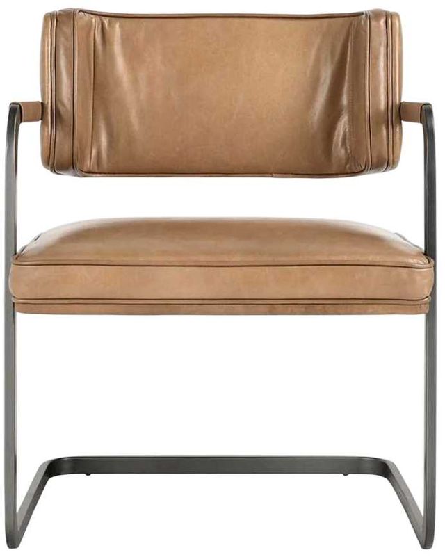 Classic Home Fonda Adobe Tan/Black Dining Chair-2