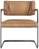 Classic Home Fonda Adobe Tan/Black Dining Chair-2
