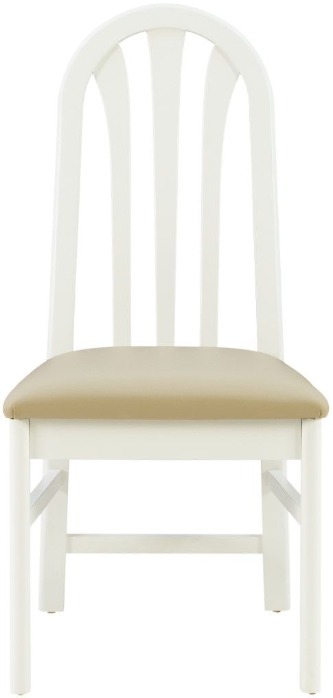 Linon Jonas 2-Piece Natural/White Dining Chair Set-2