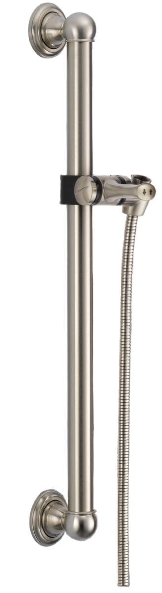 Delta Universal Showering Stainless Adjustable Slide Bar or Grab Bar Assembly-0