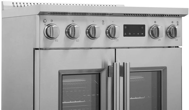 FORNO® Torino 30" Stainless Steel Pro Style Induction Range-3