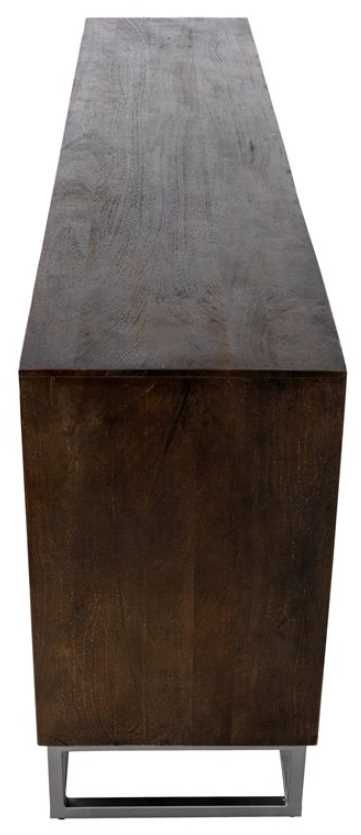 YHD Theia Black/Silver Large Cabinet-2