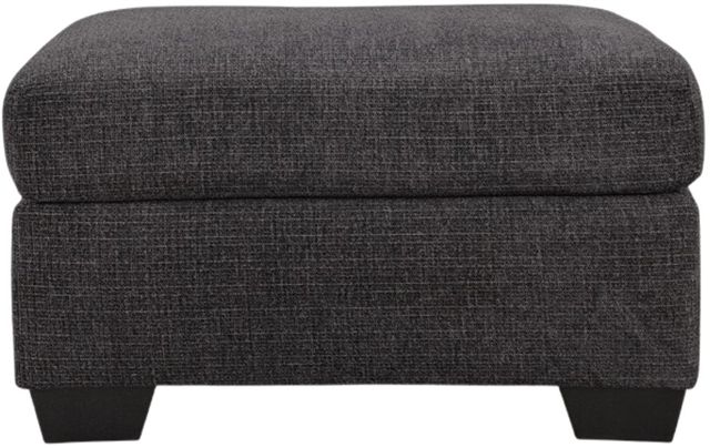 Benchcraft® Loreo Ebony Ottoman-1