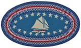 Blue Sailboat Colonial
