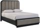 Signature Design by Ashley® Rowanbeck Black/Gray Queen Upholstered Panel Bed-0