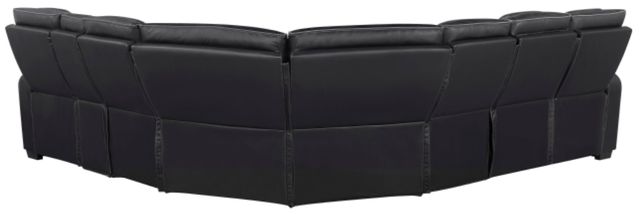 Homelegance® Fairway 3-Piece Black Power Reclining Sectional with Right Side Console-4